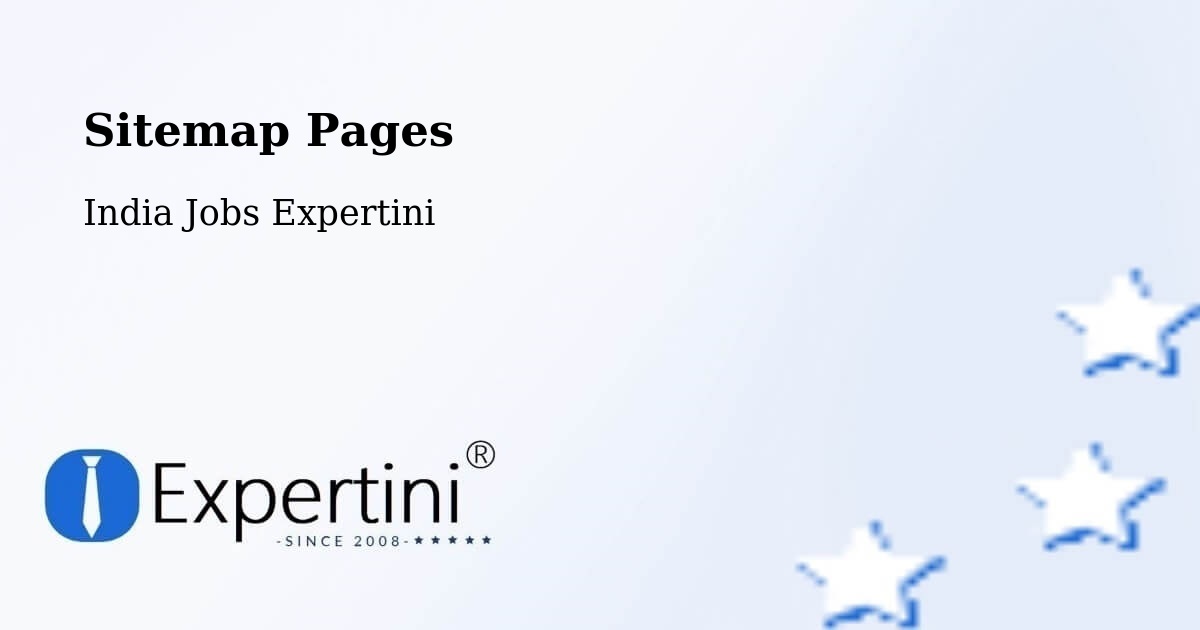 Sitemap Pages - Rangareddi - India Jobs Expertini
